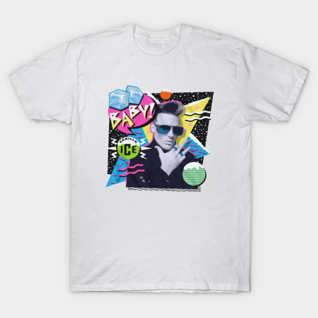 Ice Ice Baby Retro Vanilla Ice T-Shirt by fancyjan